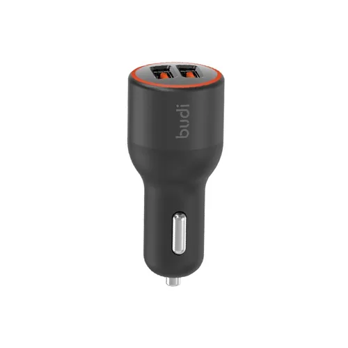Budi 36W QC 3.0 Dual Port Car Charger M8J109Q