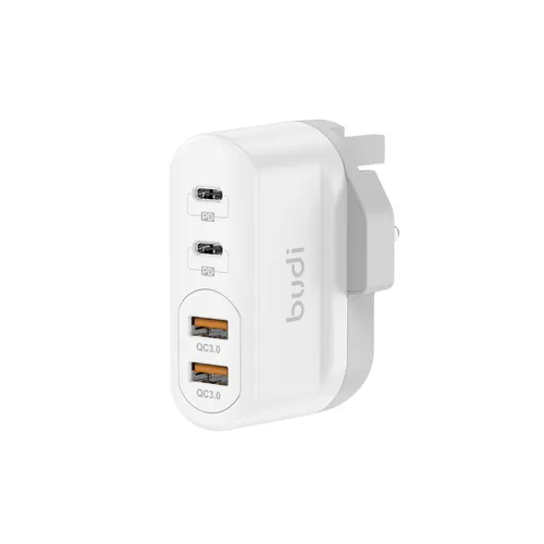 Budi 40W Dual Type-C Dual QC USB Fast Charger