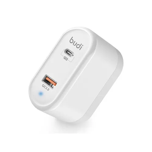 Budi 5V / 9V / 12V QC3.0+Type C PD Fast Charger