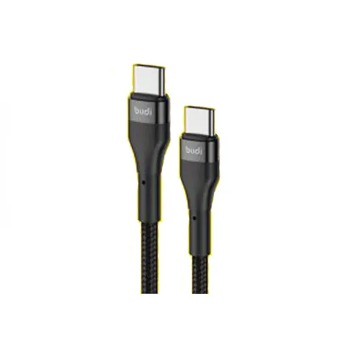 Budi 65W Aluminum Shell Type-C to Type-C Cable