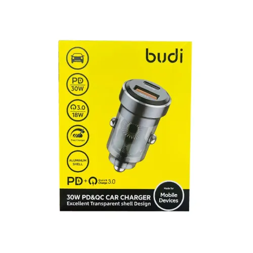 Budi CC633B 30W PD QC Car Charger