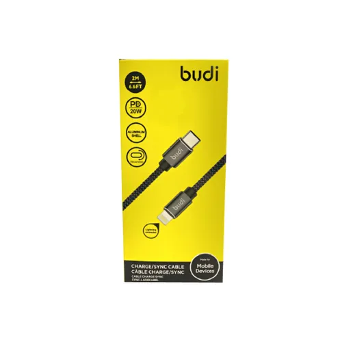 Budi DC206TL20B C-IP 2m Lightning Cable