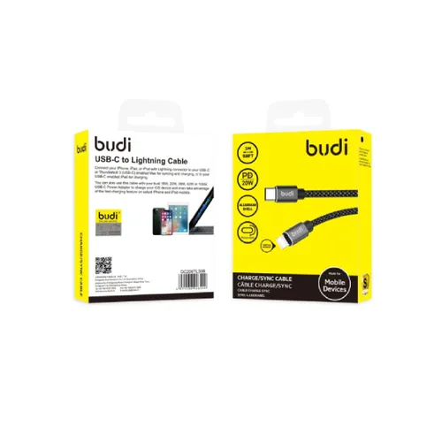 Budi Dc206Tl30B 3M Lightning Cable
