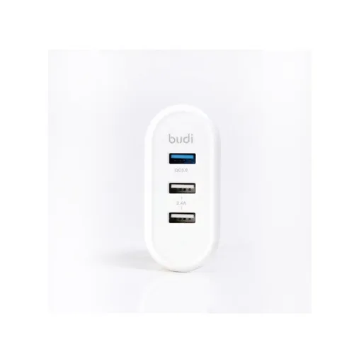Budi Fast Home Charger with 3 USB Ports QC 3.0 M8J315QU