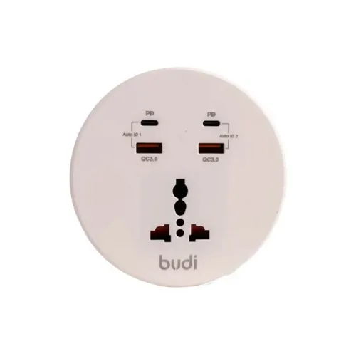 Budi M8J308RU-WHT Home Charger De Maison 18W - White