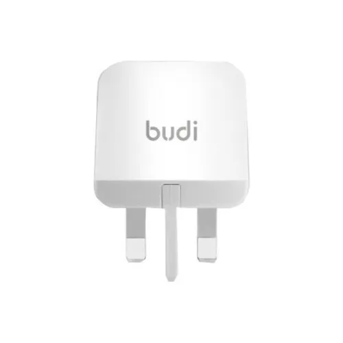 Budi M8J940U 12W 2 Port USB 3 Pin Charger