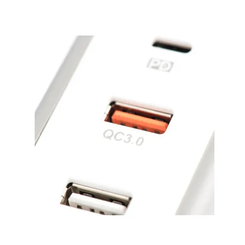 Budi Timer Charger PD Type-C QC 3.0 Dual USB M8J301TU