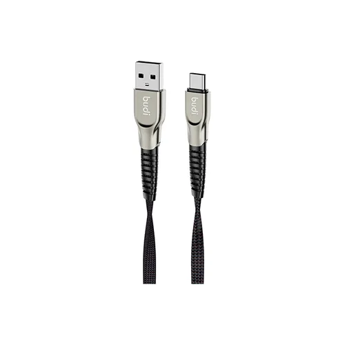 Budi Type-C Charge/Sync Aluminum Shell 2.4A Braided Cable DC213T10B
