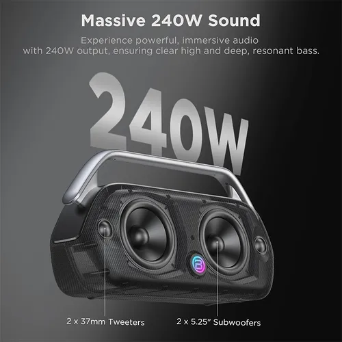 BUGANI Boost Max Portable Bluetooth Speaker