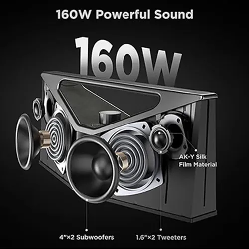 BUGANI Brief Pro Portable Bluetooth Speaker