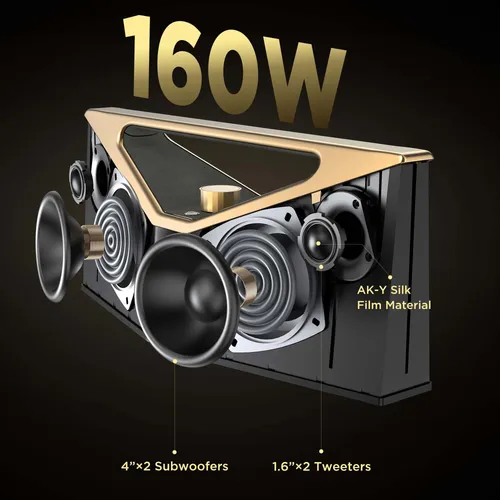 BUGANi Brief Pro Portable Bluetooth Speaker X Lamborghini edition