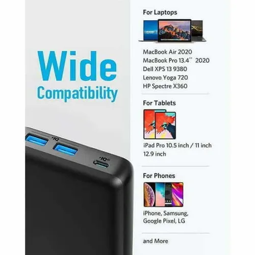 Buy Original Anker PowerCore III 19K 60W 19200mAh Power Bank here
