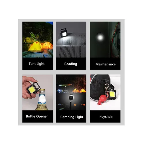 C0B Rechargeable Keychain Light