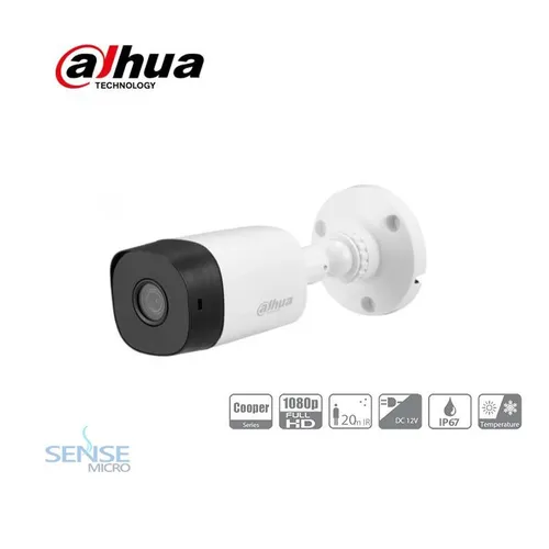 CAMERA - DAHUA DH-HAC-B1A21P 3.6MM 2MP HDCVI IR 1080P BULLET