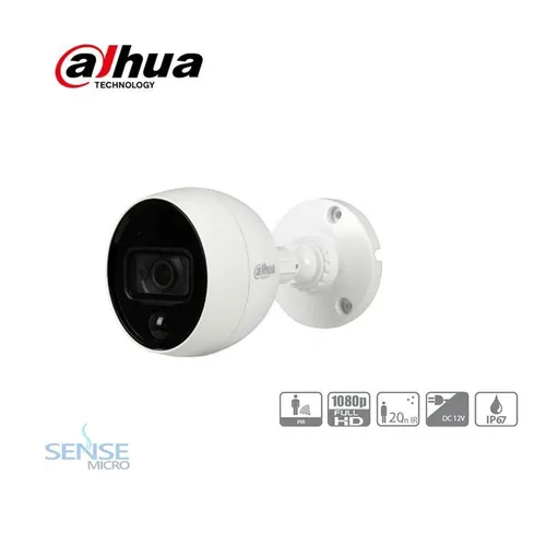 CCTV CAMERA - DAHUA  DH-HAC-ME1200BP-PIR 2MP HDCVI MOTIONEYE 1080P