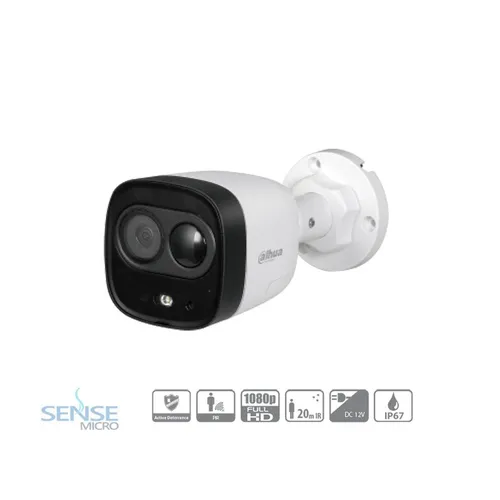 CCTV CAMERA - DAHUA  DH-HAC-ME1200DP 2MP HDCVI ACTIVE DETARRENCE (2y)