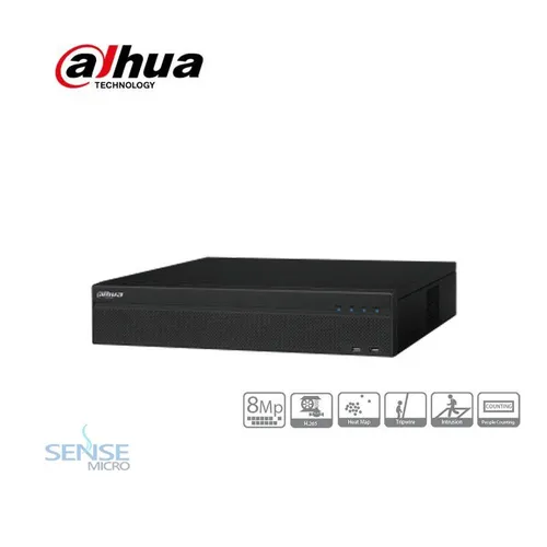 CCTV NVR - DAHUA  NVR4816-16P-4KS2 16CH 2U 16PoE 4K&H.256 LIGHT