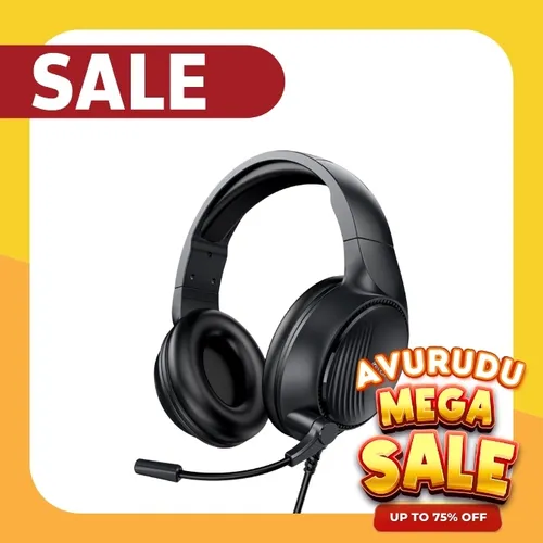 Celebrat GM-5 Over-Ear Wired Headphones with Microphone Gaming Stereo Effect