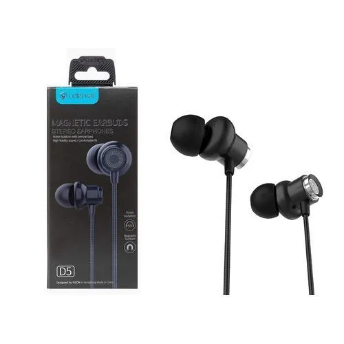 CELEBRAT Magnetic Earbuds Stereo Earphone D5