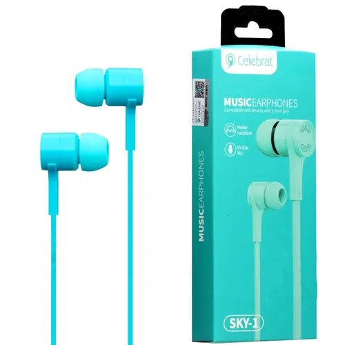 CELEBRAT Music Earphones SKY-1