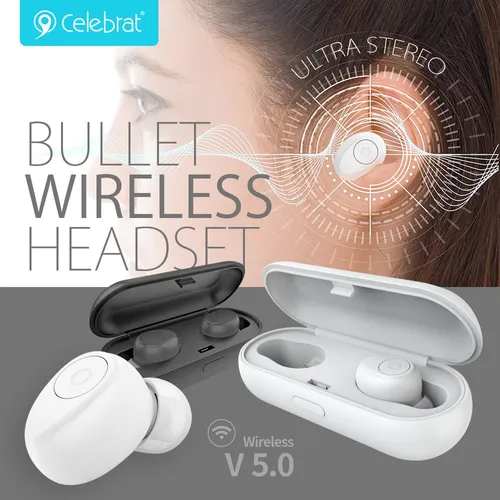 CELEBRAT True Wireless Stereo Headset TWS-W5