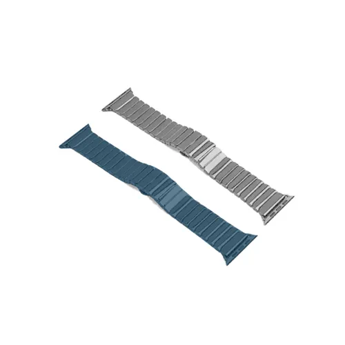 Ceramic Steel 208 Strap For Apple iWatch (42mm/44mm/45mm/49mm)