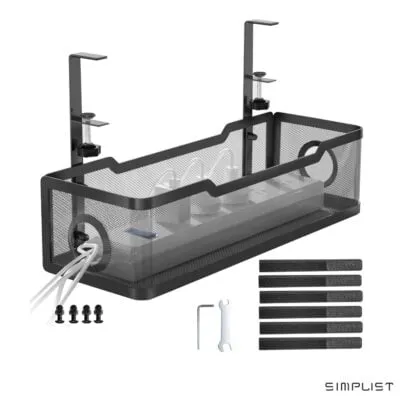 Cinati Under Desk Cable Management Tray Rack