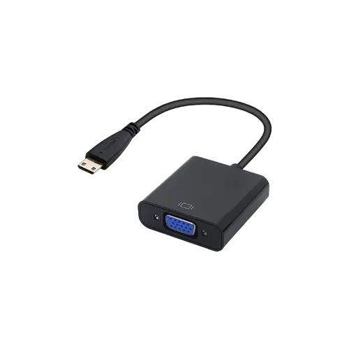 CONVERTER CABLE MINI HDMI TO VGA with audio