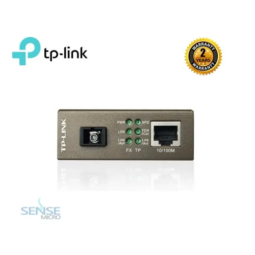 CONVERTER - TP-LINK MC 112CS WDM FAST ETHERENT MEDIA CONVETER