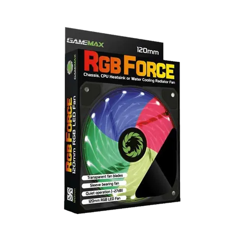 COOLER FAN - GAMEMAX GMX-12RGB