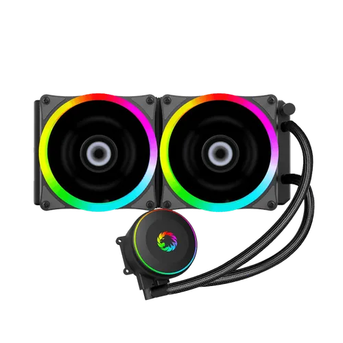 COOLING SYSTEM - GAMEMAX ICEBERG240-RAINBOW LIQUID COOLER