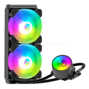 COOLMOON AR240 ARGB Liquid CPU Cooler – 240mm