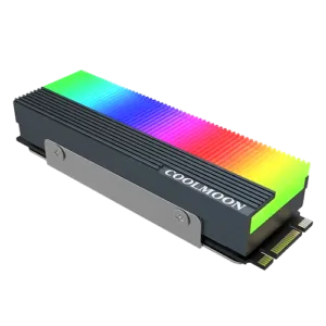 COOLMOON CM-M2A ARGB M.2 Heatsink/SSD Cooler