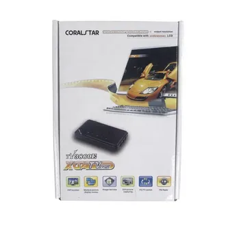 Coralstar Combo TV Box Analog TV Tuner LCD TV receiver Super VGA TV Box