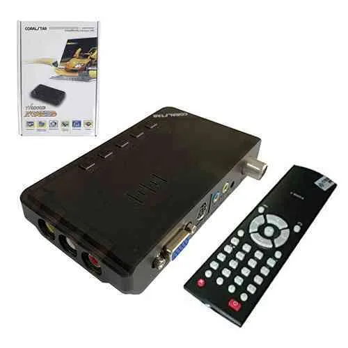 Coralstar Combo TV Box Analog TV Tuner LCD TV receiver Super VGA TV Box