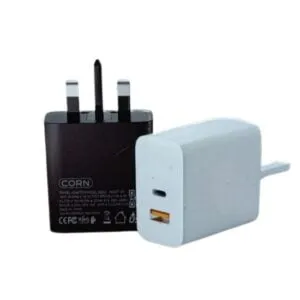 Corn SB200 25W USB-C And USB-A Power Adapter