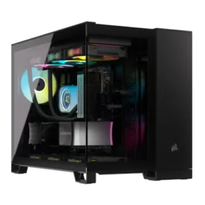 Corsair 2500X Mid-Tower Dual Chamber Case – Black