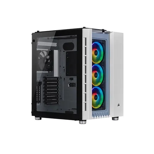 Corsair Crystal Series 680X RGB Tempered Glass White Edition ATX Gaming Case