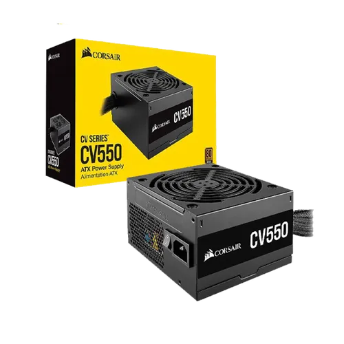 CORSAIR CV550 80 PLUS BRONZE POWER SUPPLY (2y)