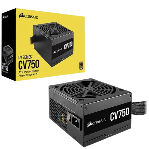 CORSAIR CV750 - 750W 80+ BRONZE POWER SUPPLY