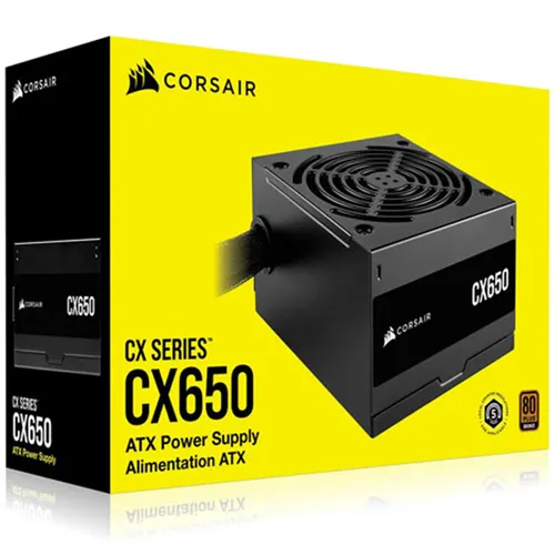 Corsair CX650 80 Plus Bronze Certified Power Supply