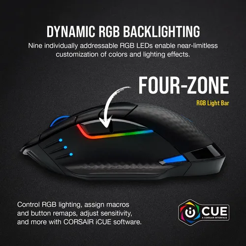 Corsair Dark Core RGB PRO SE Wireless Gaming Mouse