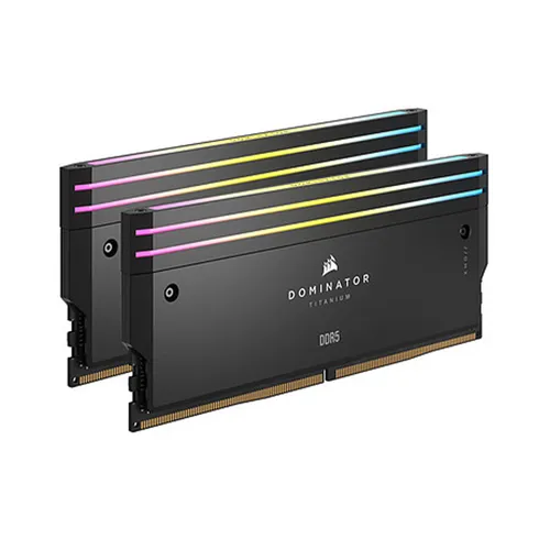 Corsair Dominator Titanium RGB 32GB 2X16GB DDR5 6400MHz CL32 Memory Desktop RAM