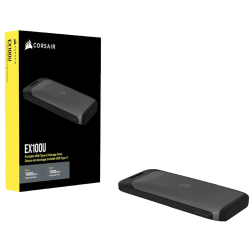 Corsair EX100U Portable USB Type-C SSD 1TB - 4TB