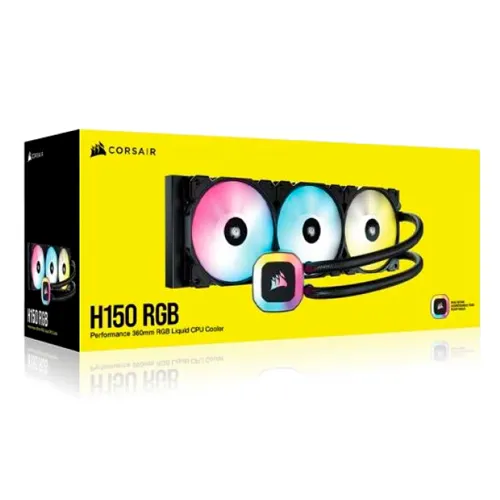 Corsair H150 RGB 360MM Liquid CPU Cooler