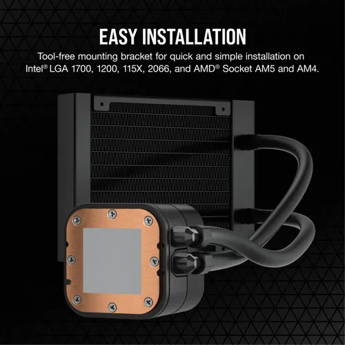 Corsair H60x RGB ELITE Liquid 120mm CPU Cooler