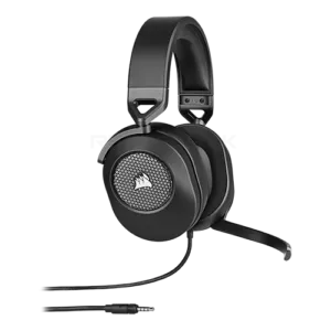 CORSAIR HS65 Surround wired Gaming Headset – CARBON