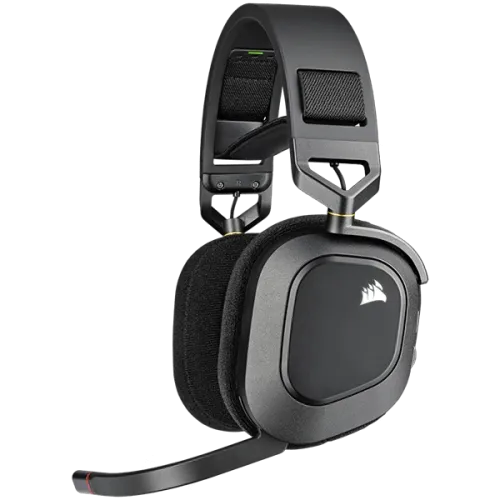 CORSAIR HS80 RGB WIRELESS PREMIUM GAMING HEADSET WITH SPATIAL AUDIO