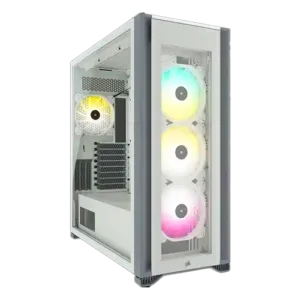 CORSAIR ICUE 7000X RGB Tempered Glass FULL-TOWER ATX Case – White