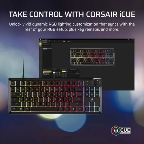 Corsair K55 Core TKL RGB Gaming Keyboard